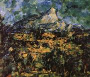 Paul Cezanne Victor St. Hill painting